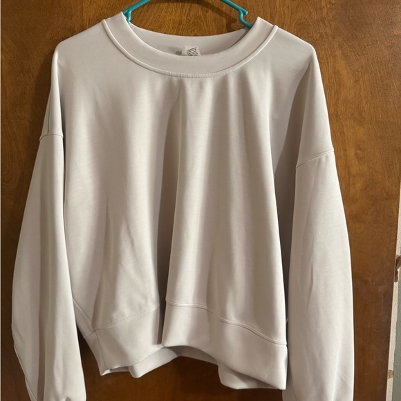 lululemon athletica Tops - Lululemon Athletica Softstreme Perfectly Oversized Crop Crew